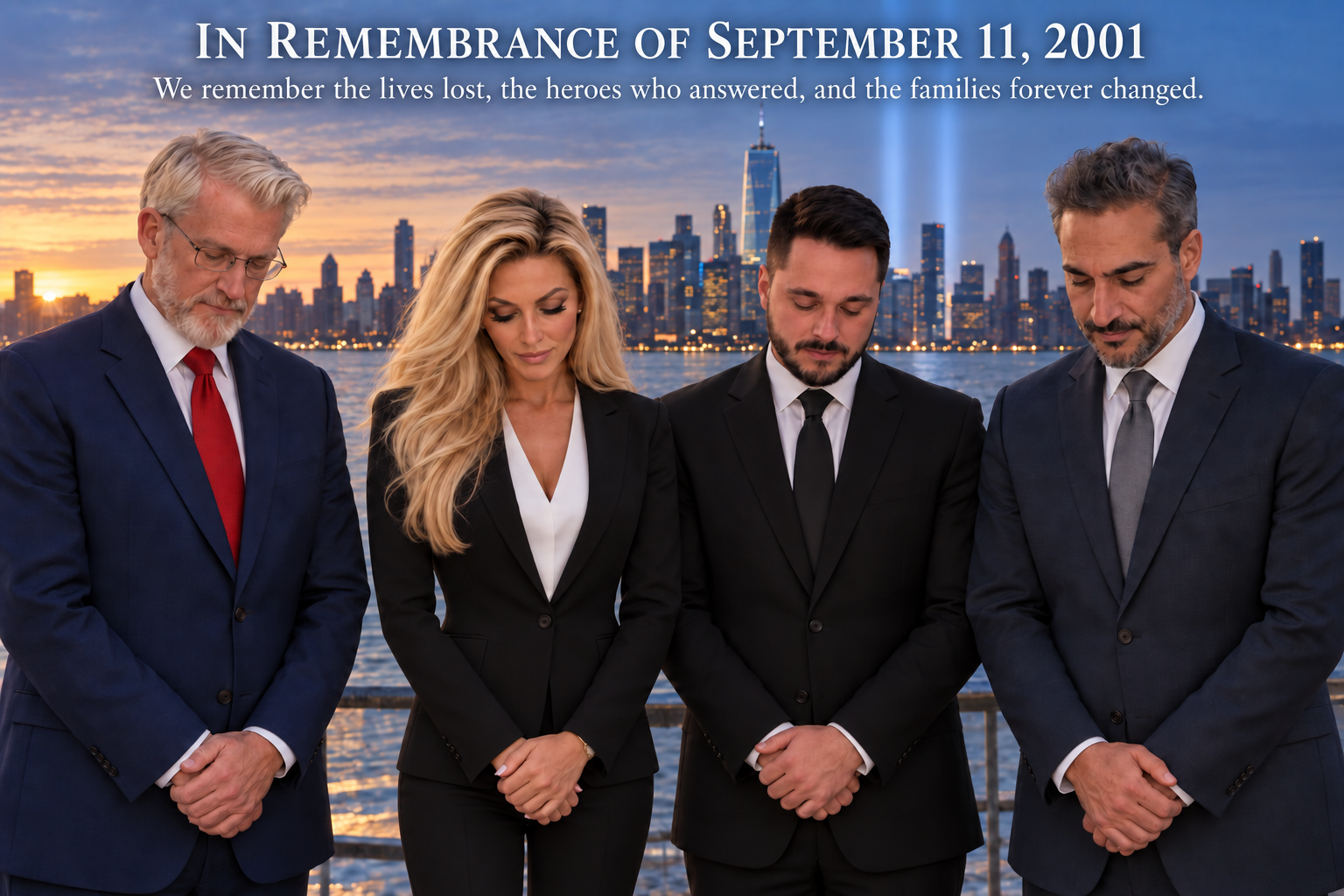 In Remembrance of September 11, 2001 &mdash; We remember the lives lost, the heroes who answered, and the families forever changed