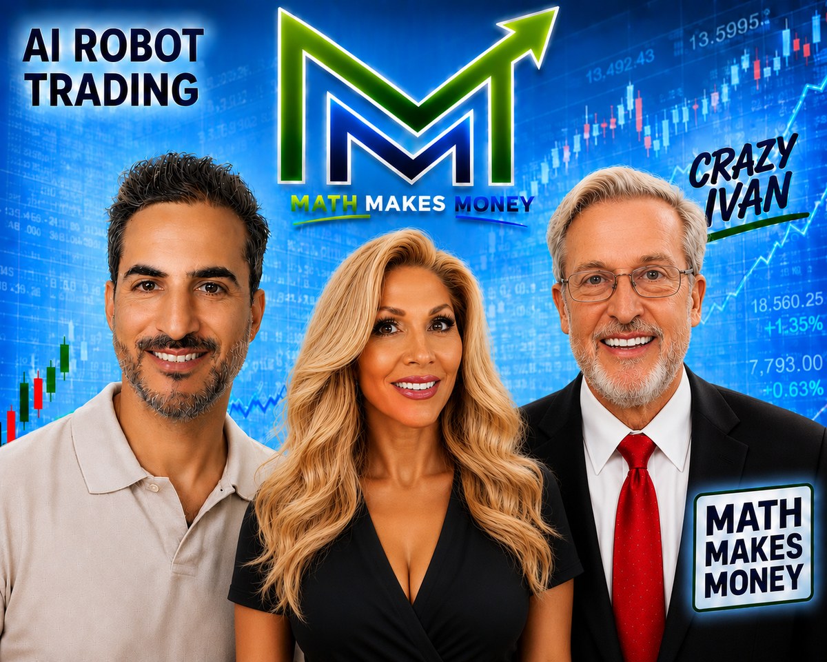 AI Robot Trading — Nick Battista, Maria Helmick and Rob Helmick — Math Makes Money · Crazy Ivan