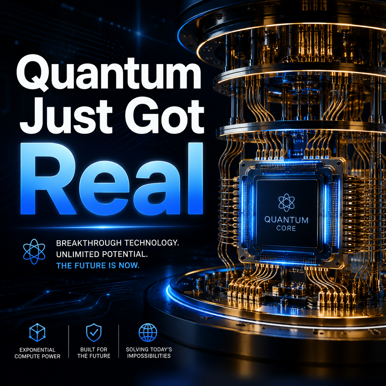 Quantum Just Got Real
